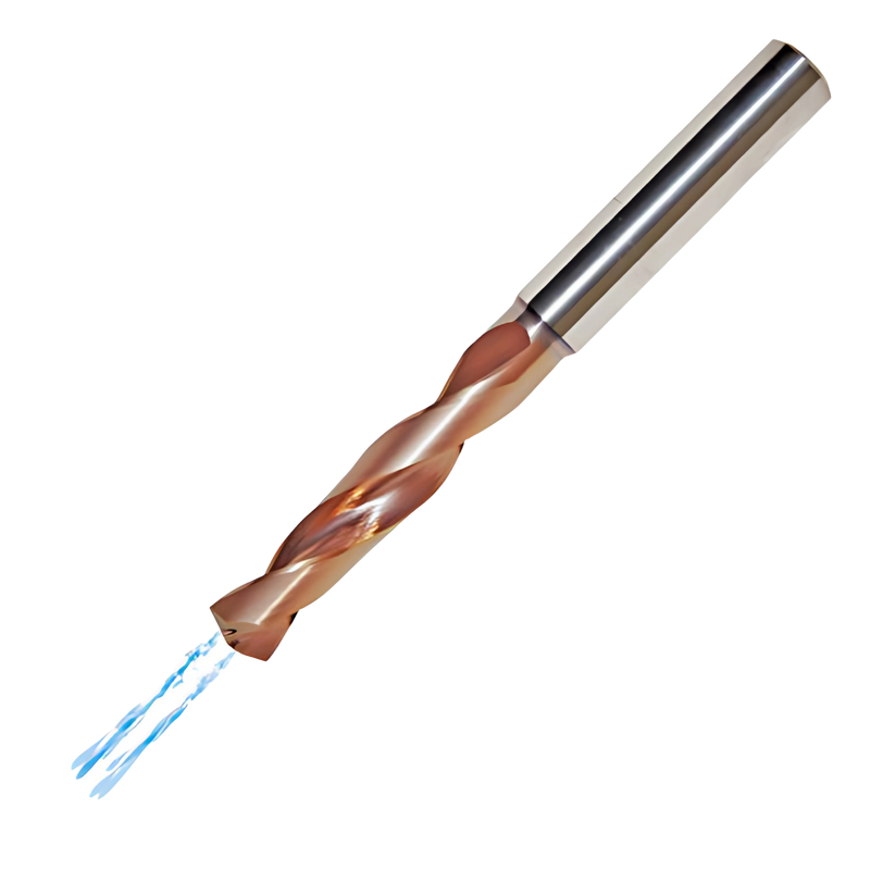 Widin Carbide Drill Through Coolant 3xD AlTiN Coated - 3.0mm