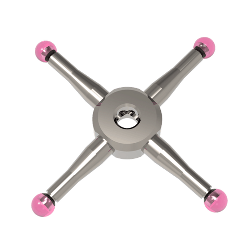 ITP Star Styli - Type U - Ruby Ball - M2 Thread x 4.5mm Measuring Length - SIM202006022