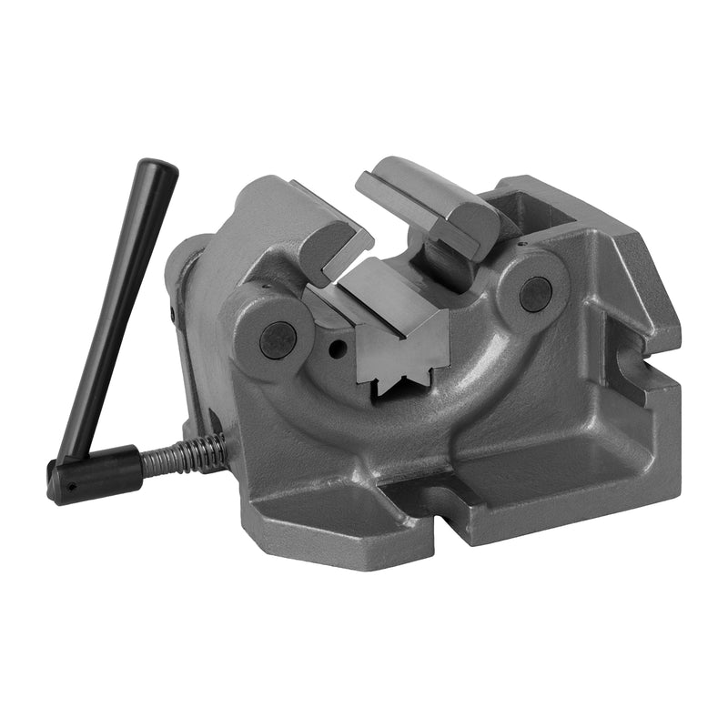 100mm Shaft Holding Machine Vice - 6546 Series (Bison) - 6546-100