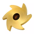 Y.T. Solid UFO T-Slot Insert - Steels, Stainless, Super Alloys - 27mm Cutter Diameter 4.5mm Thickness 7mm Cutting Depth 4 Teeth (3T1227C-4.5-ME.B100)