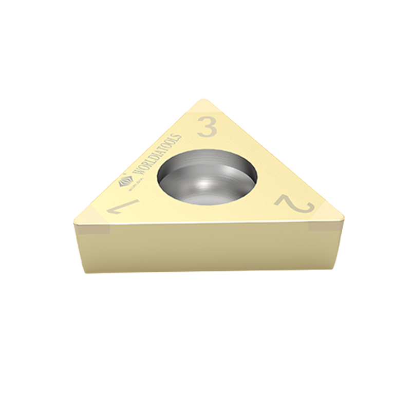 Worldia CBN Turning Insert for Hardened Steel - TCGW110204-3N MHN20C
