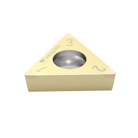 Worldia CBN Turning Insert for Hardened Steel - TCGW16T304-3N MHN20C