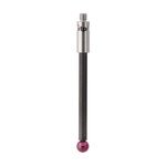 ITP Straight Styli - Type A - Ruby Ball - M2 Thread x 32mm Overall Length - TCM204003032