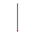ITP Straight Styli - Type J - Ruby Ball - M2 Thread x 77mm Overall Length - TCM204003077