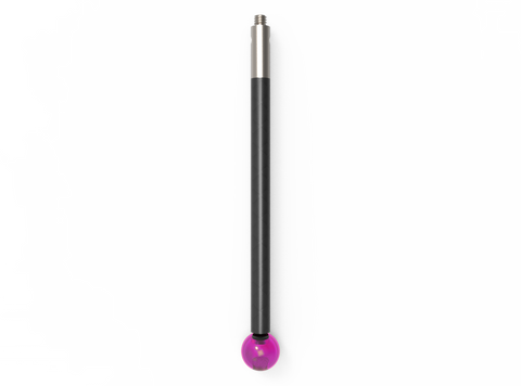 ITP Straight Styli - Type J - Ruby Ball - M2 Thread x 53mm Overall Length - TCM206003053
