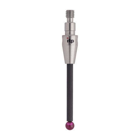 ITP Straight Styli - Other - Ruby Ball - M3 XXT Thread x 30mm Overall Length - TCM303005030