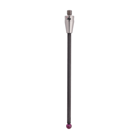 ITP Straight Styli - Type A - Ruby Ball - M3 XXT Thread x 58mm Overall Length - TCM303005058