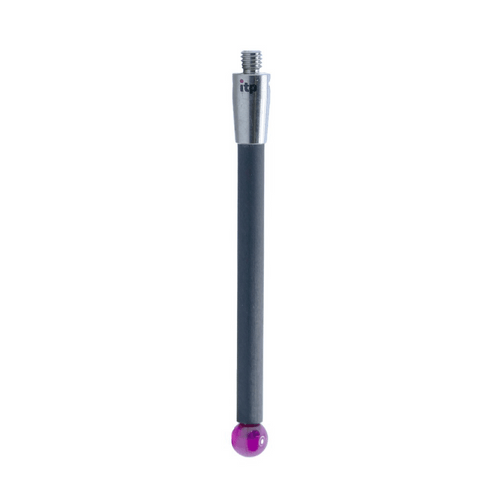 ITP Straight Styli - Type A - Ruby Ball - M3 XXT Thread x 50mm Overall Length - TCM305005050