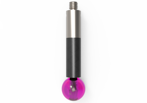 ITP Straight Styli - Type J - Ruby Ball - M3 XXT Thread x 30mm Overall Length - TCM308005030