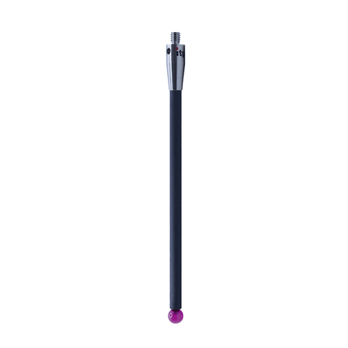 ITP Straight Styli - Type A - Ruby Ball - M4 Thread x 153mm Overall Length - TCM406007153
