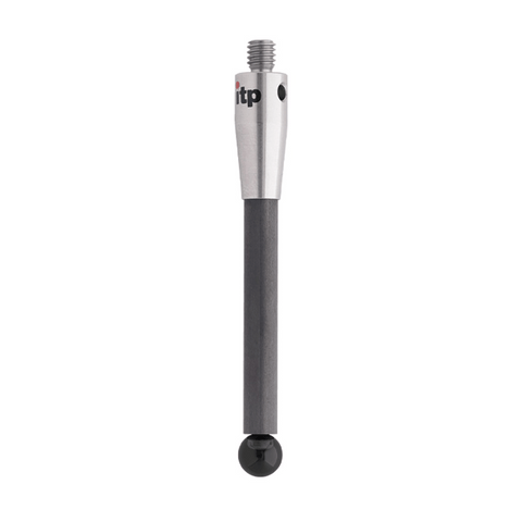 ITP Straight Styli - Type A - Silicon Nitride Ball - M4 Thread x 53mm Overall Length - TCM4S6007053