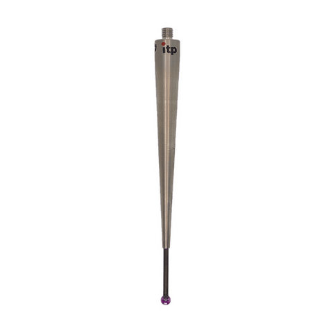 ITP Straight Styli - Type A - Ruby Ball - M5 Thread x 102mm Overall Length - TCM504080102