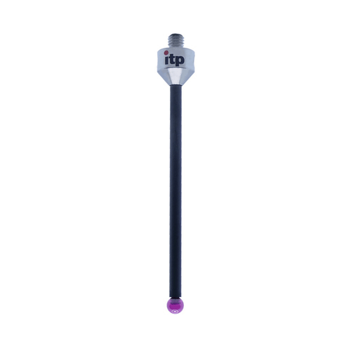 ITP Straight Styli - Type A - Ruby Ball - M5 Thread x 50mm Overall Length - TCM505011050