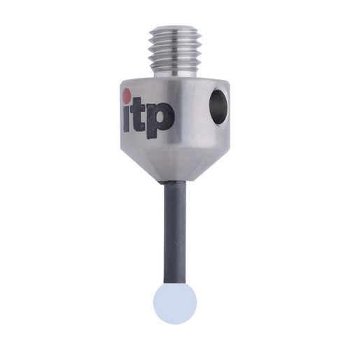 ITP Straight Styli - Type A - Zirconium Oxide Ball - M5 Thread x 22mm Overall Length - TCM5Z4010022