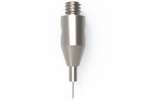 ITP Straight Styli - Type B - Ruby Ball - M2 Thread x 10.15mm Overall Length - THM2002503010