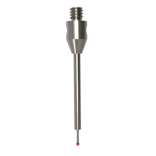 ITP Straight Styli - Type B - Ruby Ball - M2 Thread x 18mm Overall Length - THM200503018