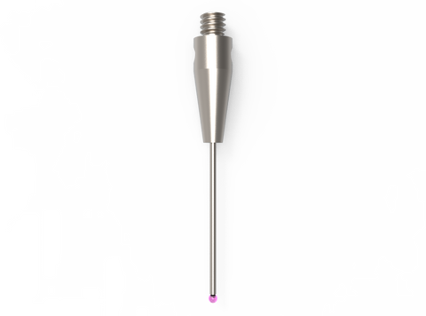 ITP Straight Styli - Type A - Ruby Ball - M2 Thread x 20.35mm Overall Length - THM200703020