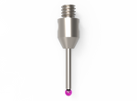 ITP Straight Styli - Type A - Ruby Ball - M2 Thread x 10.5mm Overall Length - THM201003010