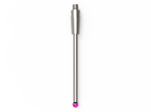 ITP Straight Styli - Type A - Ruby Ball - M2 Thread x 31mm Overall Length - THM202003031