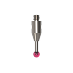 ITP Straight Styli - Type A - Ruby Ball - M2 Thread x 11mm Overall Length - THM202063011