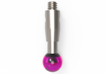 ITP Straight Styli - Type A - Ruby Ball - M2 Thread x 12mm Overall Length - THM204003012