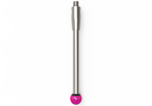 ITP Straight Styli - Type A - Ruby Ball - M2 Thread x 32mm Overall Length - THM204003032