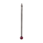 ITP Straight Styli - Type A - Ruby Ball - M2 Thread x 52.5mm Overall Length - THM205003052