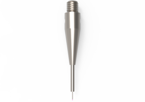 ITP Straight Styli - Type B - Ruby Ball - M3 Thread x 22mm Overall Length - THM300304022