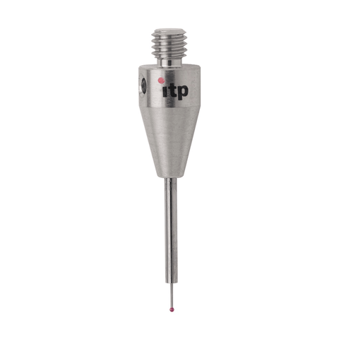 ITP Straight Styli - Type B - Ruby Ball - M3 XXT Thread x 20mm Overall Length - THM300305020
