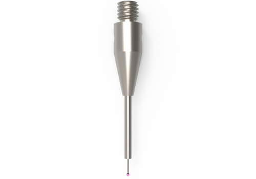 ITP Straight Styli - Type B - Ruby Ball - M3 Thread x 21.25mm Overall Length - THM300504022