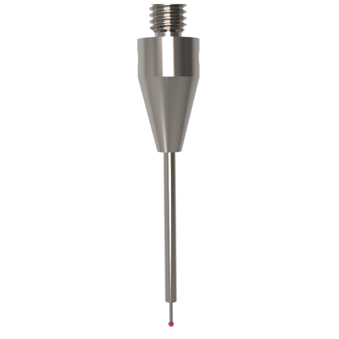 ITP Straight Styli - Type B - Ruby Ball - M3 XXT Thread x 24mm Overall Length - THM300505024