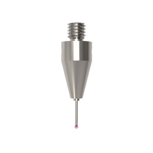 ITP Straight Styli - Type B - Ruby Ball - M3 XXT Thread x 14mm Overall Length - THM300605014
