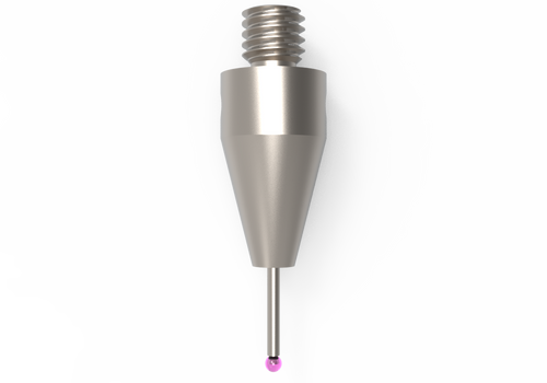 ITP Straight Styli - Type A - Ruby Ball - M3 XXT Thread x 14mm Overall Length - THM300805014