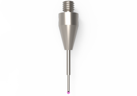 ITP Straight Styli - Type B - Ruby Ball - M3 XXT Thread x 20mm Overall Length - THM300805020