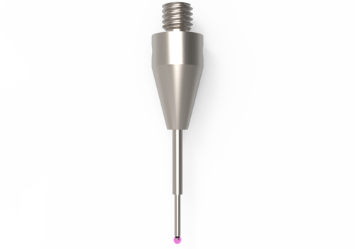 ITP Straight Styli - Type B - Ruby Ball - M3 XXT Thread x 20mm Overall Length - THM300805020