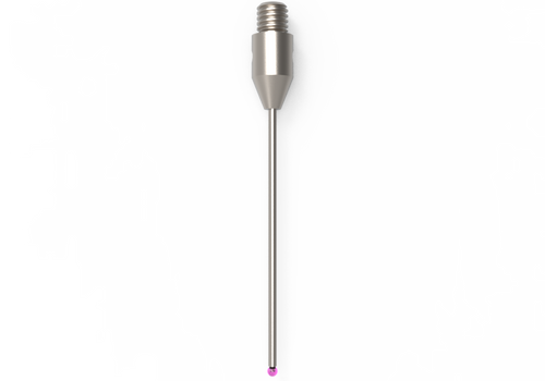ITP Straight Styli - Type A - Ruby Ball - M3 Thread x 32.5mm Overall Length - THM301004033