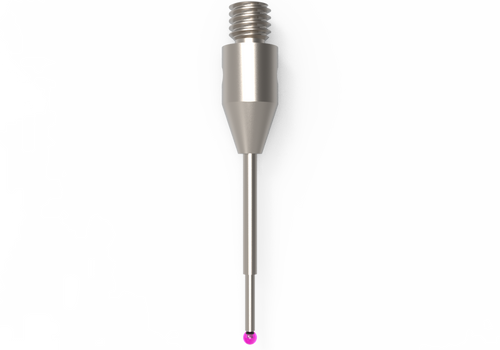 ITP Straight Styli - Type B - Ruby Ball - M3 Thread x 21.5mm Overall Length - THM3010H4021