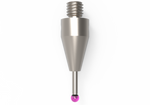 ITP Straight Styli - Type A - Ruby Ball - M3 XXT Thread x 14mm Overall Length - THM301505014