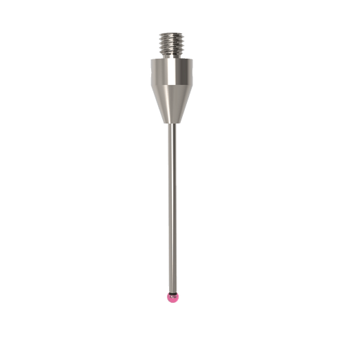 ITP Straight Styli - Type A - Ruby Ball - M3 XXT Thread x 30mm Overall Length - THM301505030
