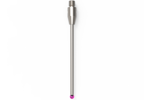 ITP Straight Styli - Type A - Ruby Ball - M3 Thread x 41mm Overall Length - THM302004041