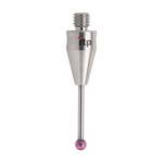 ITP Straight Styli - Type A - Ruby Ball - M3 XXT Thread x 14mm Overall Length - THM302005014