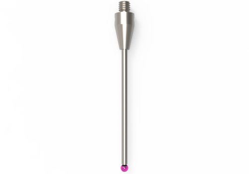 ITP Straight Styli - Type A - Ruby Ball - M3 XXT Thread x 40mm Overall Length - THM302005040