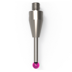 ITP Straight Styli - Type A - Ruby Ball - M3 XXT Thread x 20mm Overall Length - THM302505020