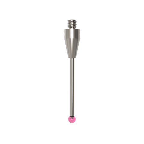 ITP Straight Styli - Type A - Ruby Ball - M3 XXT Thread x 30mm Overall Length - THM302505030