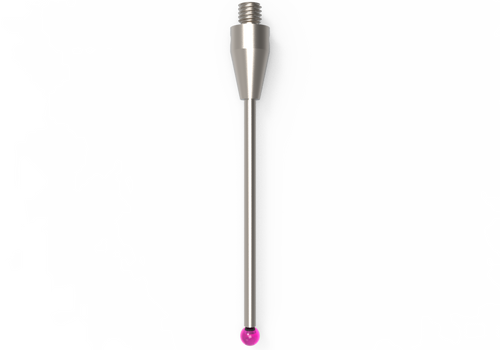 ITP Straight Styli - Type A - Ruby Ball - M3 XXT Thread x 40mm Overall Length - THM302505040
