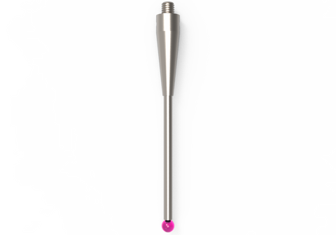 ITP Straight Styli - Type A - Ruby Ball - M3 Thread x 50mm Overall Length - THM303005050
