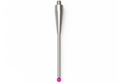 ITP Straight Styli - Type A - Ruby Ball - M3 Thread x 50mm Overall Length - THM303005050