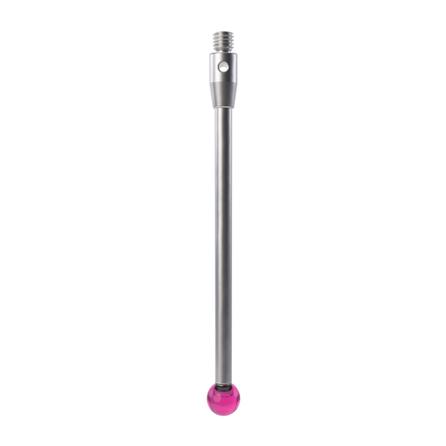 ITP Straight Styli - Type A - Ruby Ball - M3 Thread x 52.5mm Overall Length - THM305004052