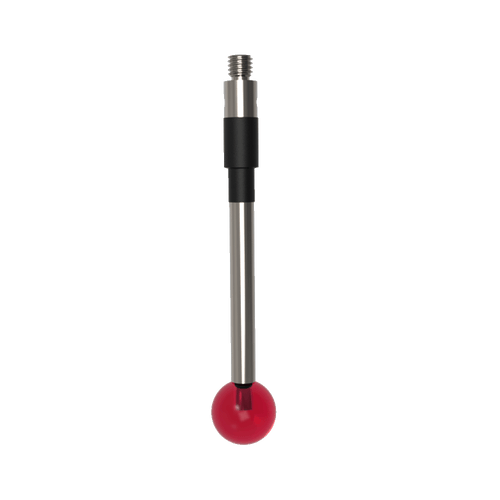 ITP Straight Styli - Type A - Ruby Ball - M3 Thread x 44mm Overall Length - THM3080H4044