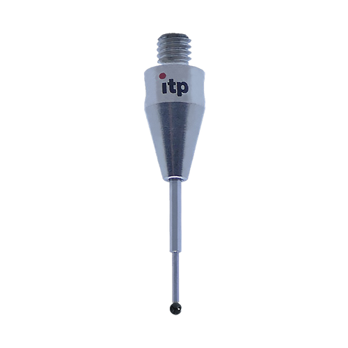ITP Straight Styli - Type B - Diamond Coated Ball - M3 XXT Thread x 20mm Overall Length - THM3DC1005020